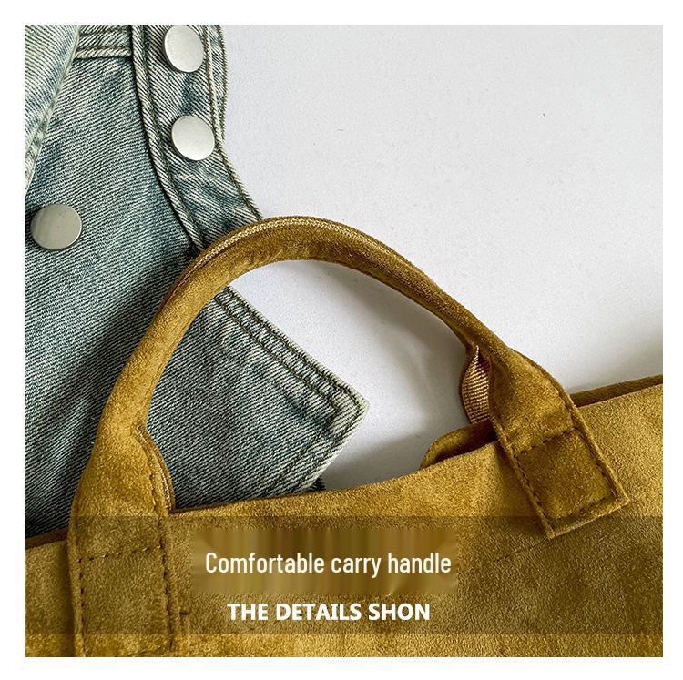 Korean-Style Fashionable Large Capacity Tote Bag for Women