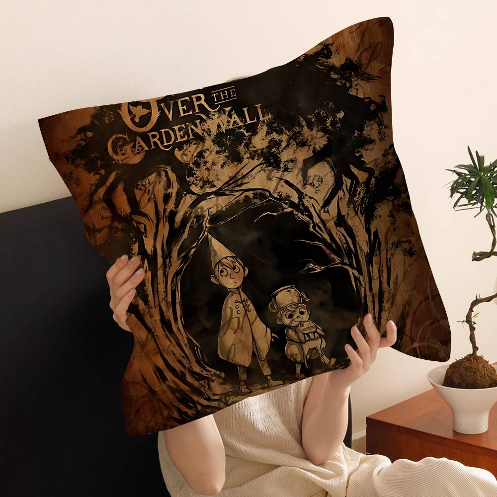Anime O-Over The G-Garden W-Wall Cushion Cover Inches Farmhouse Decor Home Throw Pillow Covers For Couch Decorations