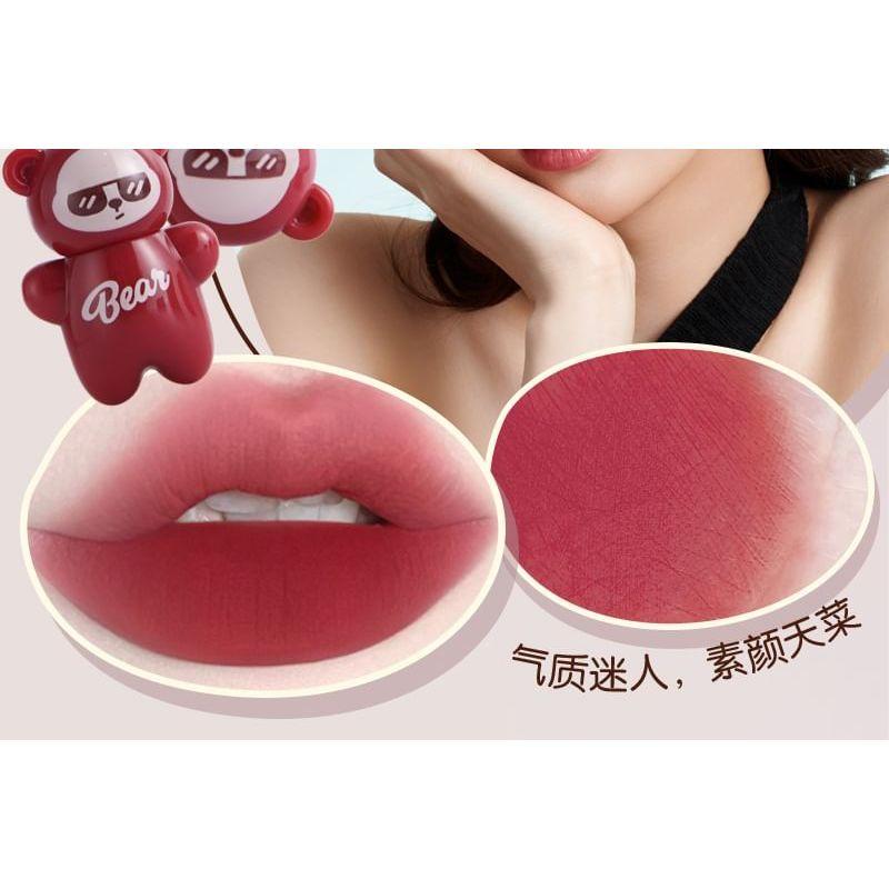 MANSLY - Kuscheliger Bären Schlüsselanhänger Luftiger Nebel Lippen-Schlamm - 4 Farben