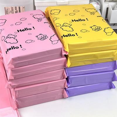 10/100 Stück Bären-Verpackungsbeutel Cartoon 17*25CM Wasserdicht Versiegelungsbeutel Selbstklebend Versandtasche