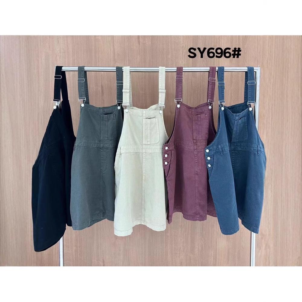 

Becabeau Women s Korean Style Plus Size Casual Slimming Denim Overalls Dress One Size