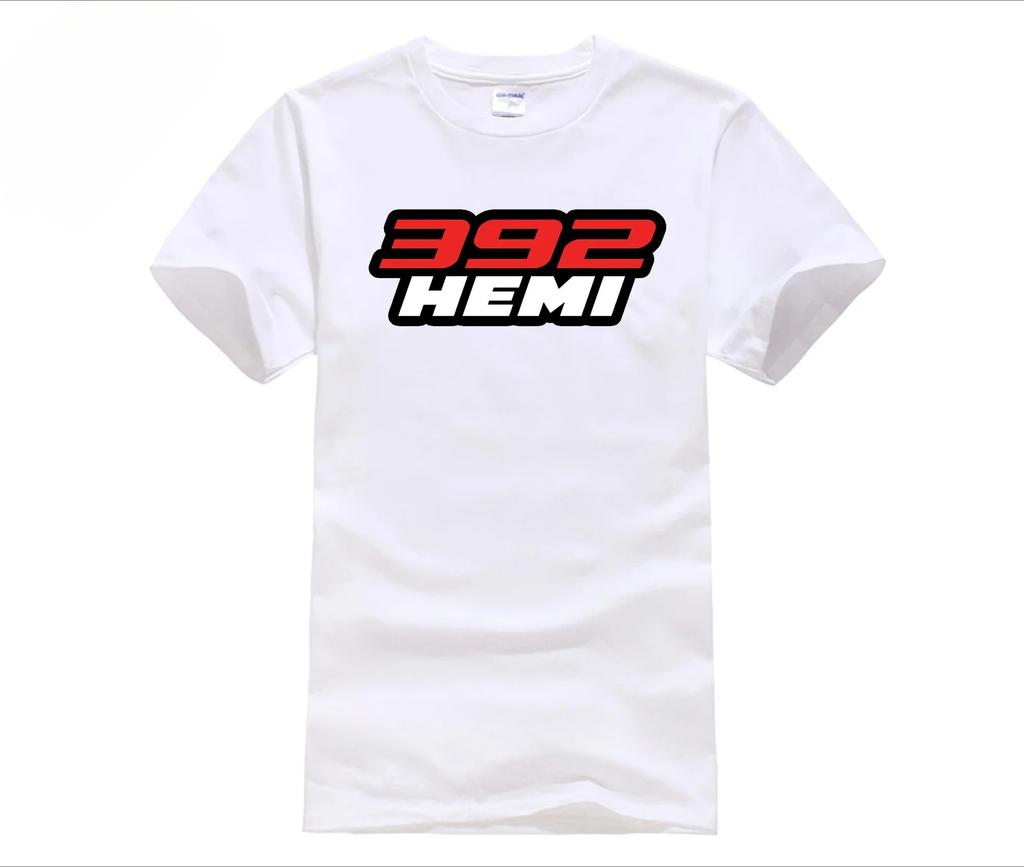 Mopar Tshirt New 2026 Cotton Tee 392 Hemi Scat Pack Print Casual Short Sleeve For Muscle Car Enthusiasts