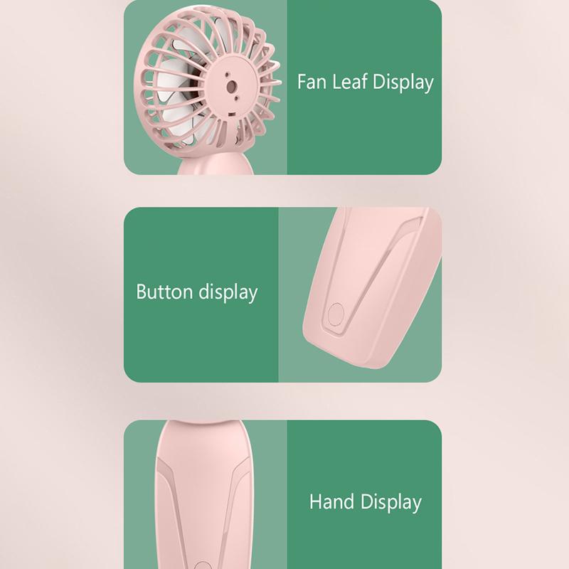 1 buc Mini Ventilator Portabil Ventilator Electric de Mână Pentru Casă Exterior Călătorie Camping Răcitor de Aer de Mână Ventilator Mic de Buzunar