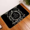 Halloween Scary Multi-Design Ghost Pumpkin Print Welcome Carpet Mat Rug Skull Bat BOO Non-Slip Indoor Outdoor Home Decoration