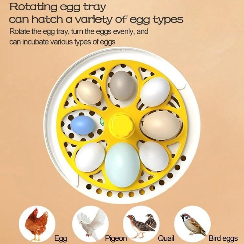 Household Automatic Poultry Tool Intelligent Temperature Poultry Incubator Chicken Duck Bird Pigeon Hatcher