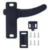 Black Screen Handle Service Set with Screws, Left and Right Pull Handles, Curved Grip Shape for Restoring Worn Screen Panel Pull Points During Daily