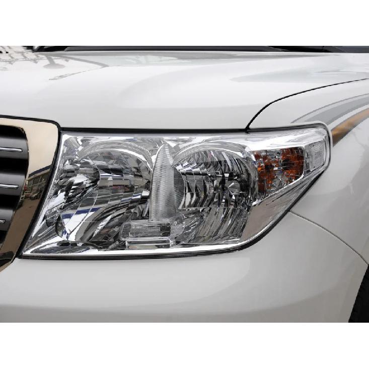 For Toyota Land Cruiser LC200 2007-2011 Car Front Headlight Cover Headlamp Lampshade Lampcover Head Lamp Light Covers Lens Shell