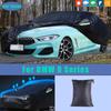 For BMW 8 Series Black Car Covers Outdoor Waterproof Dustproof Sun Rain Snow Protection Thick Oxford Cloth Full Outer Cover