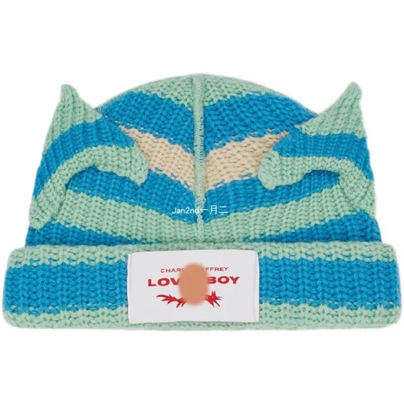 

Женская вязаная шапка Loverboy из шерсти - Милые кошачьи и свиные ушки, Универсальный осенне-зимний аксессуар для пар. One Size