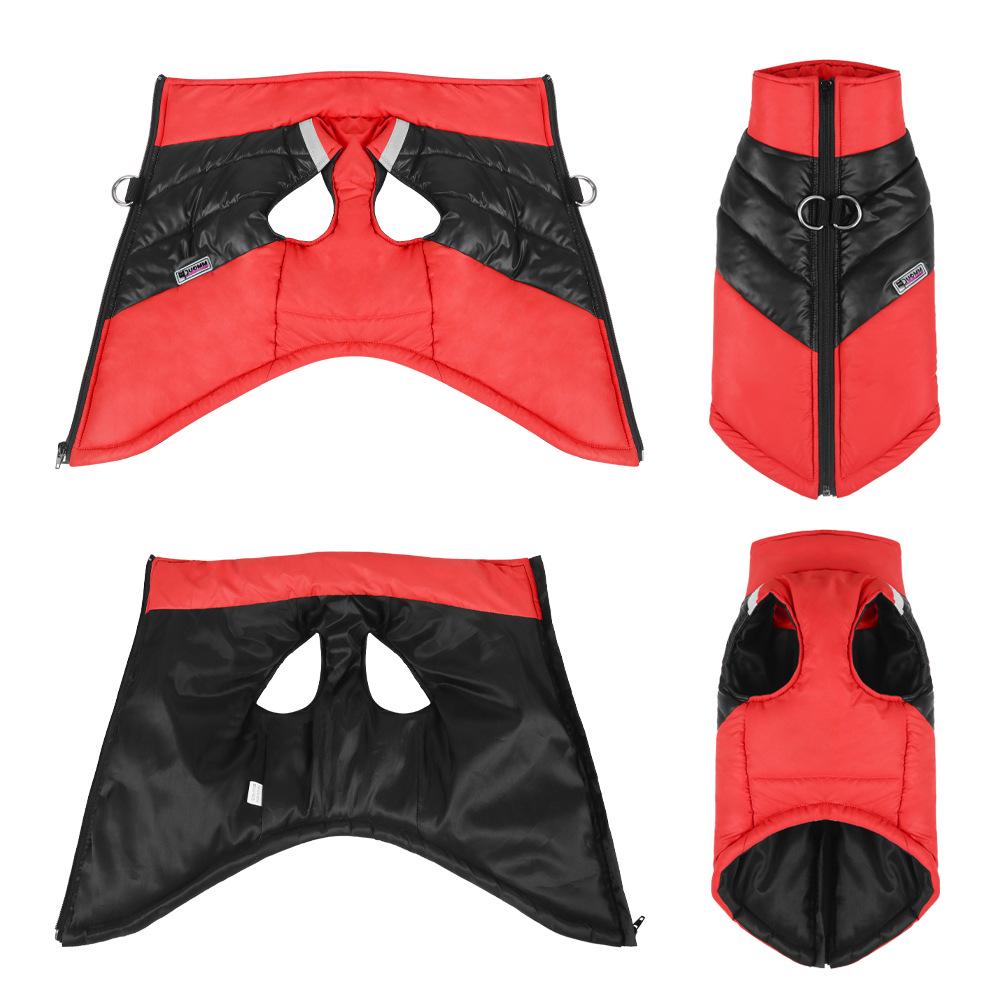 Waterproof Reflective Winter Cotton Dog Jacket - Warm, Comfortable Pet Coat