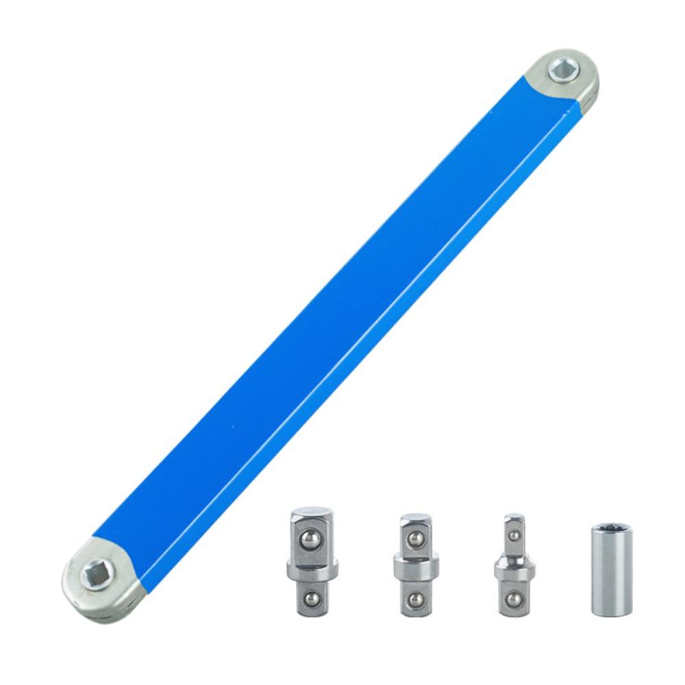 Double Head Wrench Socket Steel Ratchet Repair Tools New Offset Extension Wrench  Hone