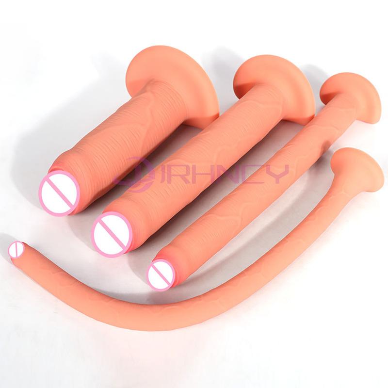 Soft Realistic Dildo XL Silicone Dildos For Women Vaginal Shower Men Anus Cleaner Enema Douche Anal Dildos Women Sex Toys