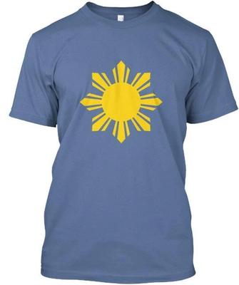Filipijnen Vlag Zon Filipijnse Trots Ph T-shirt Gemaakt in de VS Maat S tot 5XL