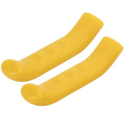 Copertura in silicone antiscivolo per leva freno bicicletta, protezione leva freno bici da strada e montagna(Giallo )