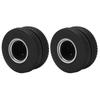 10 Holes RC Rear Tires Strong Cushioning Performance Remote Control Car Accessories for Tamiya 1/14 Trailer Truck