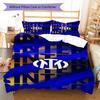 Inter Milan logo  Pattern Bedding Quilt Set Quilt Cover Pillowcase Home Decoration Birthday Gift (1 * duvet cover + 2 * pillowcase, without core)