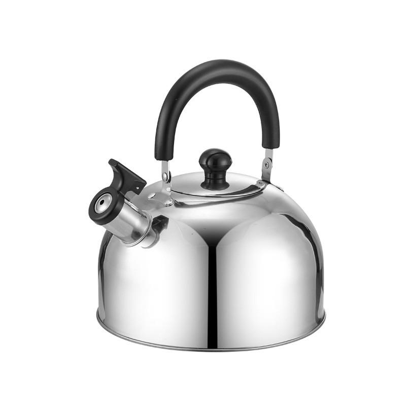 Stainless Steel Whistling Kettle Gas Stove Induction Cooktop 2.5L 3L 4L Modern Kitchen Water Boiler