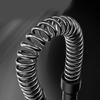2 Stück Battle Rope Federstange Professionelle Battle Rope Stange Tragbare Trainingsstange für Heim-Körpertraining Muskelaufbau
