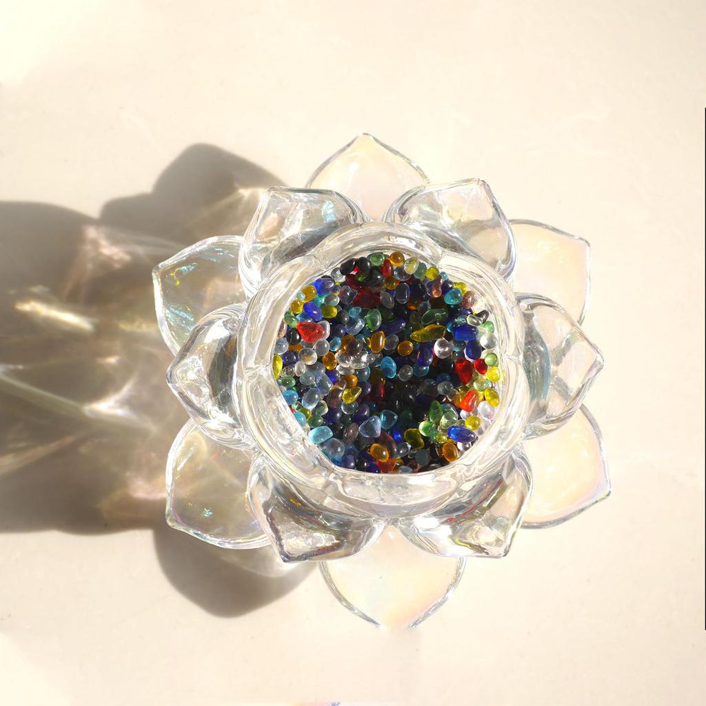 Stylish 2-in-1 Glass Incense Holder, Incense Dishes for Buddhist Altars, Soothing Incense Burner, Tea Ceremony Supplies, Interior Purification, Yoga