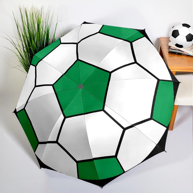 1PC Football King Umbrella Automatic Open/close, Sturdy Iron Frame & 8-Rib Struct, Umbrella for Women & Men, Christmas Gifts
