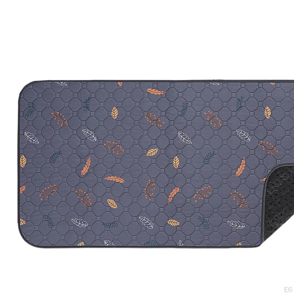 Washable Dog Pee Pad Mat Absorbent Lightweight Breathable Reusable Puppy for Whelping Crate