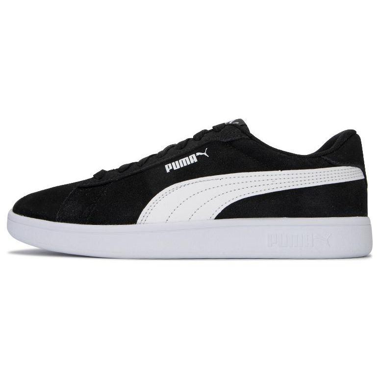 Puma Smash V3 Unisex Sneakers Black White 390984-01 EU 36
