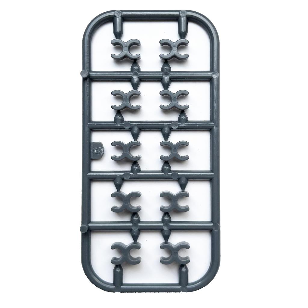 Military Doll Landscaping Accessories Parts Barbed Wire Buckle Free Assembly Scene Building Block