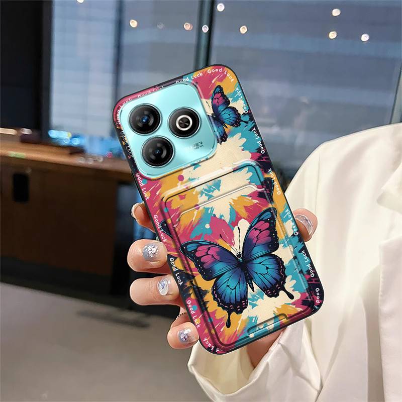 Shockproof Fashion Design Phone Case For ZTE Blade A75 4G/Z2359 Full Wrap Graffiti Durable Cover Anti-dust Back Cover