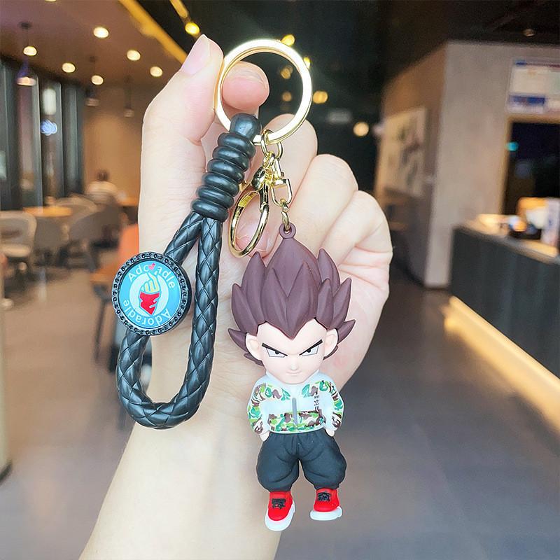 

Стильный брелок-шар Дракон из мягкой резины, идеально подходит для ключей от машины и украшения сумки Vegeta