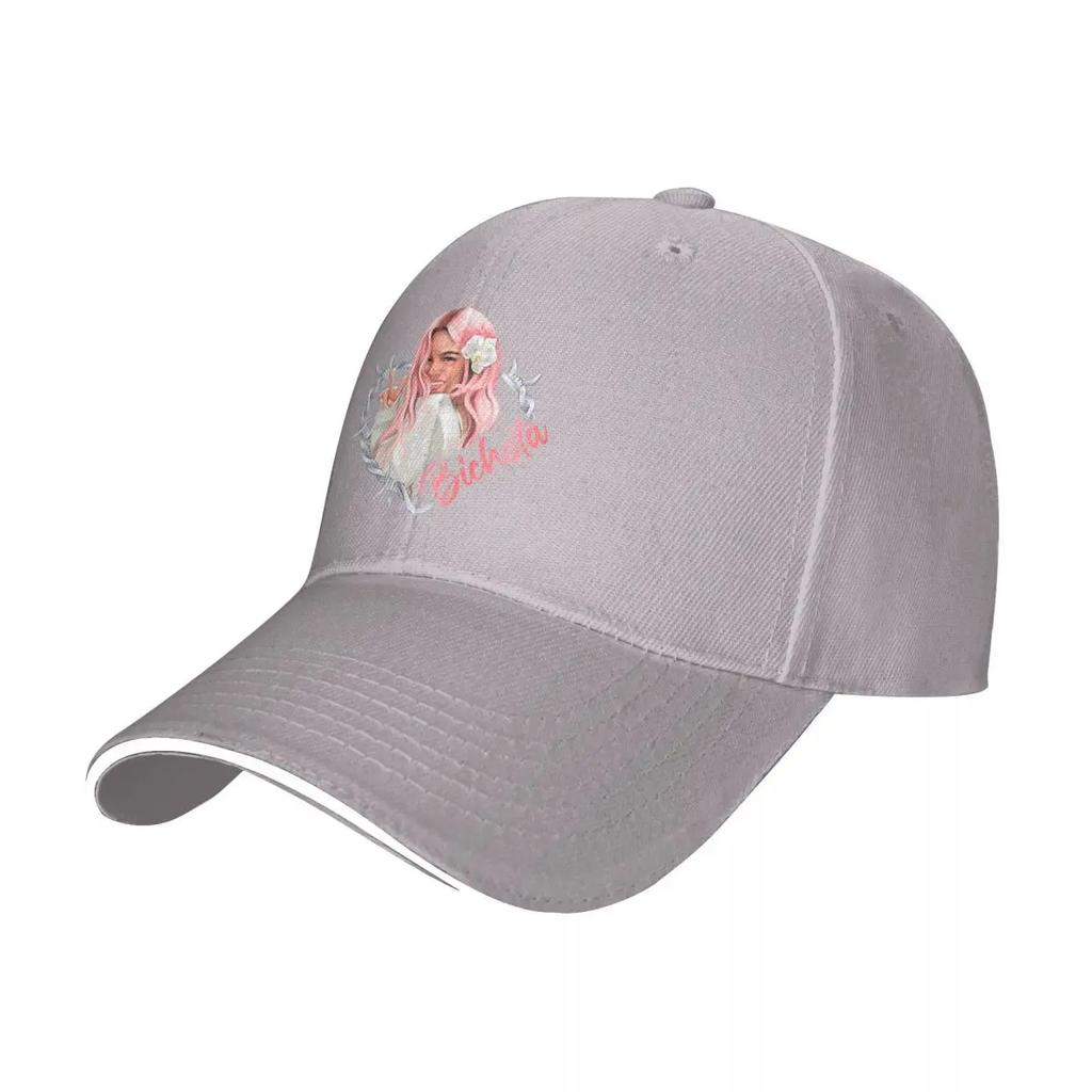 Bichota Karol G Baseball Caps Hip Hop Hip Hop Reggaeton Music Sandwich Cap Unisex Breathable Sun Hat Fishing