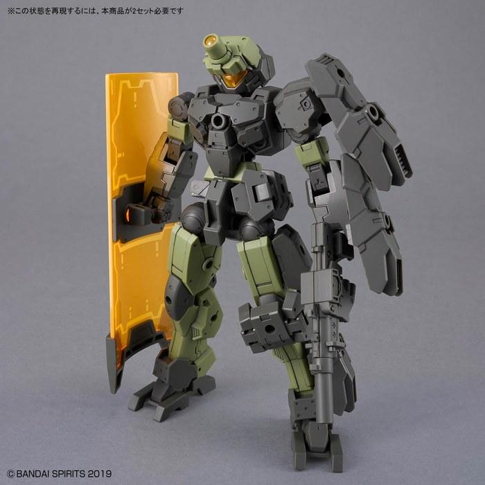 BANDAI SPIRITS 30MM 1/144 eEXM-23 Tech Proto 02 Color-Coded Plastic Model (Small)