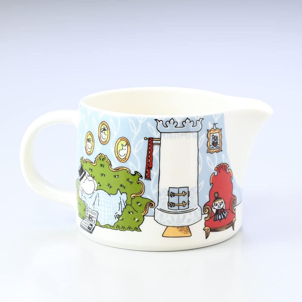Arabia Moomin Series Afternoon In Parlour Pitcher, 350ml, 1026057 [Parallel Import]
