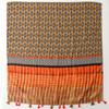 Spring & Summer Geometric Ethnic Silk Scarf - Exotic Style for Women