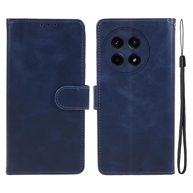 For OnePlus Ace 5 5G/Ace 5 Pro 5G Case PU Leather Wallet Protective Phone Cover Calf Texture