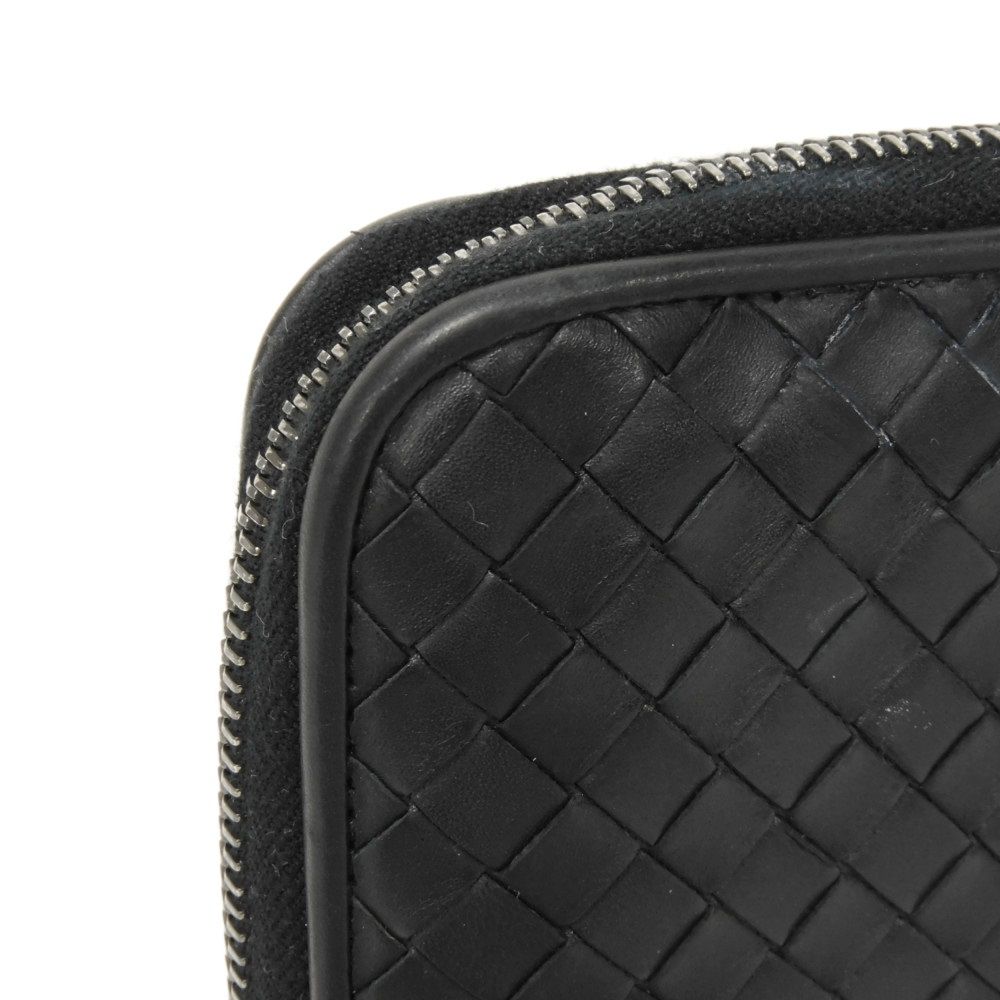 Used 11897 Organizer VN Document Case 169730 V4651 1000 7940 Black Travel Case Intrecciato Nero Men's from Japan