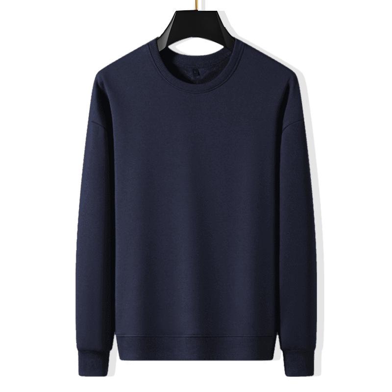 Unisex Cotton Hoodie: Solid Color, Loose Fit, Plus Size, Casual Sports, Long Sleeve, M-8XL