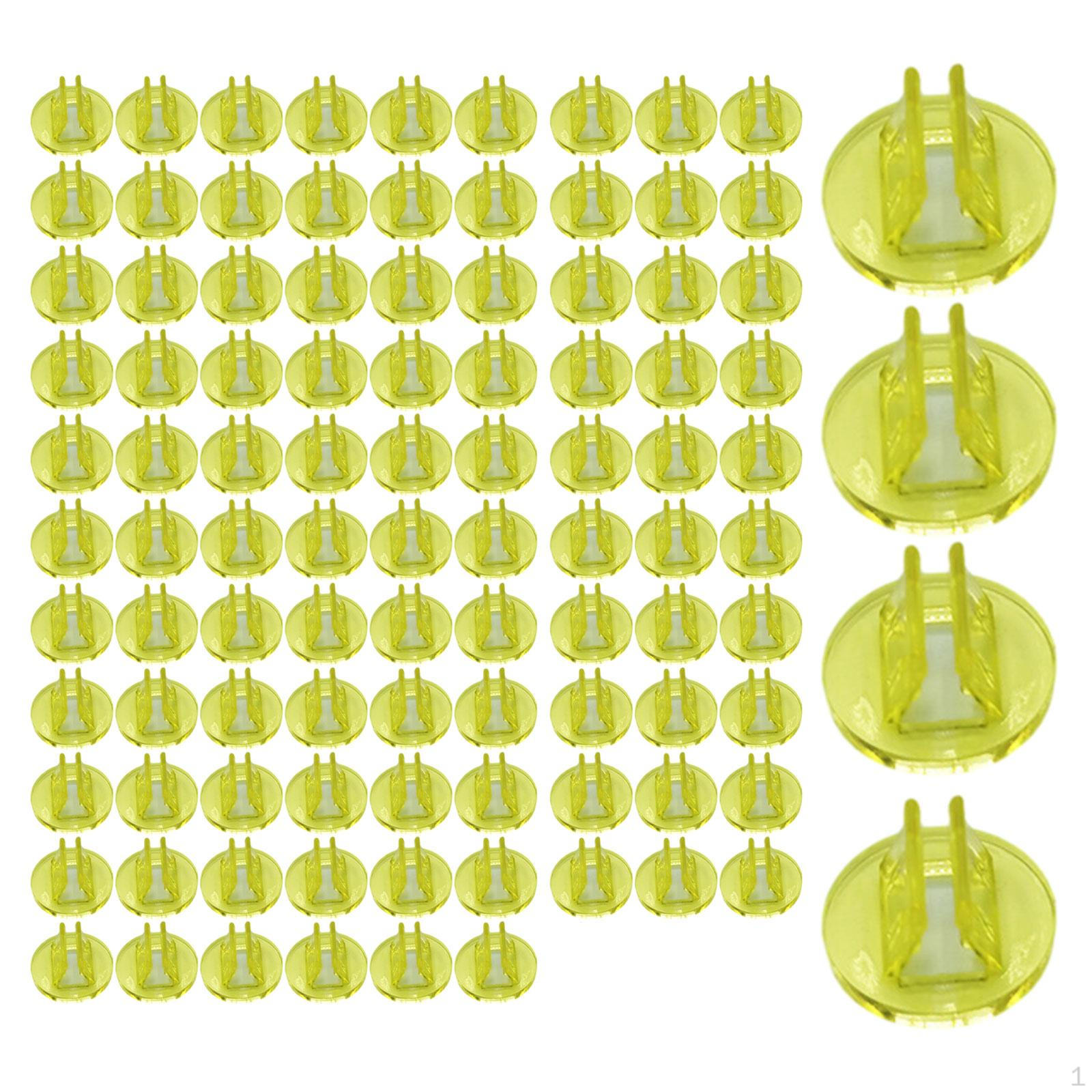 100 шт. основания для карточек миниатюрные многоцелевые зажимы для бумажной доски — фото 9