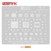 Amaoe MI:10/2/3/17/8/9/11/12/13/14/15/16 BGA Reballing Stencil for SM7150 RAM SM8150 CPU XIAOMI 9 K20 Series Phone Repair Tools