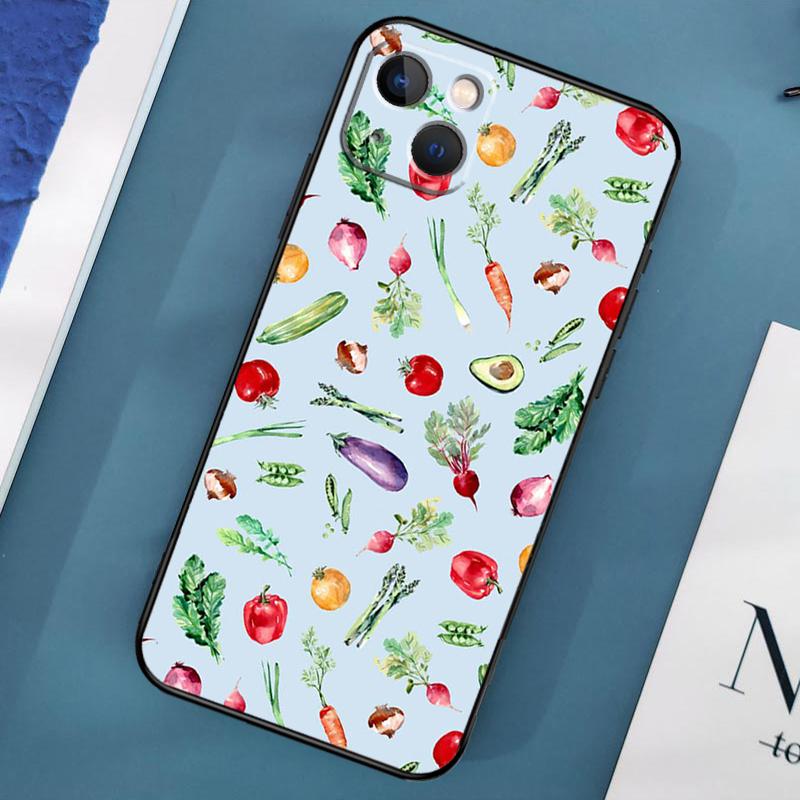 

Чехол Go Vegan для iPhone 15 14 13 12 11 Pro Max XS X XR SE 2020 2022 7 8 Plus 12 13 Mini Крышка-накладка iPhone 14