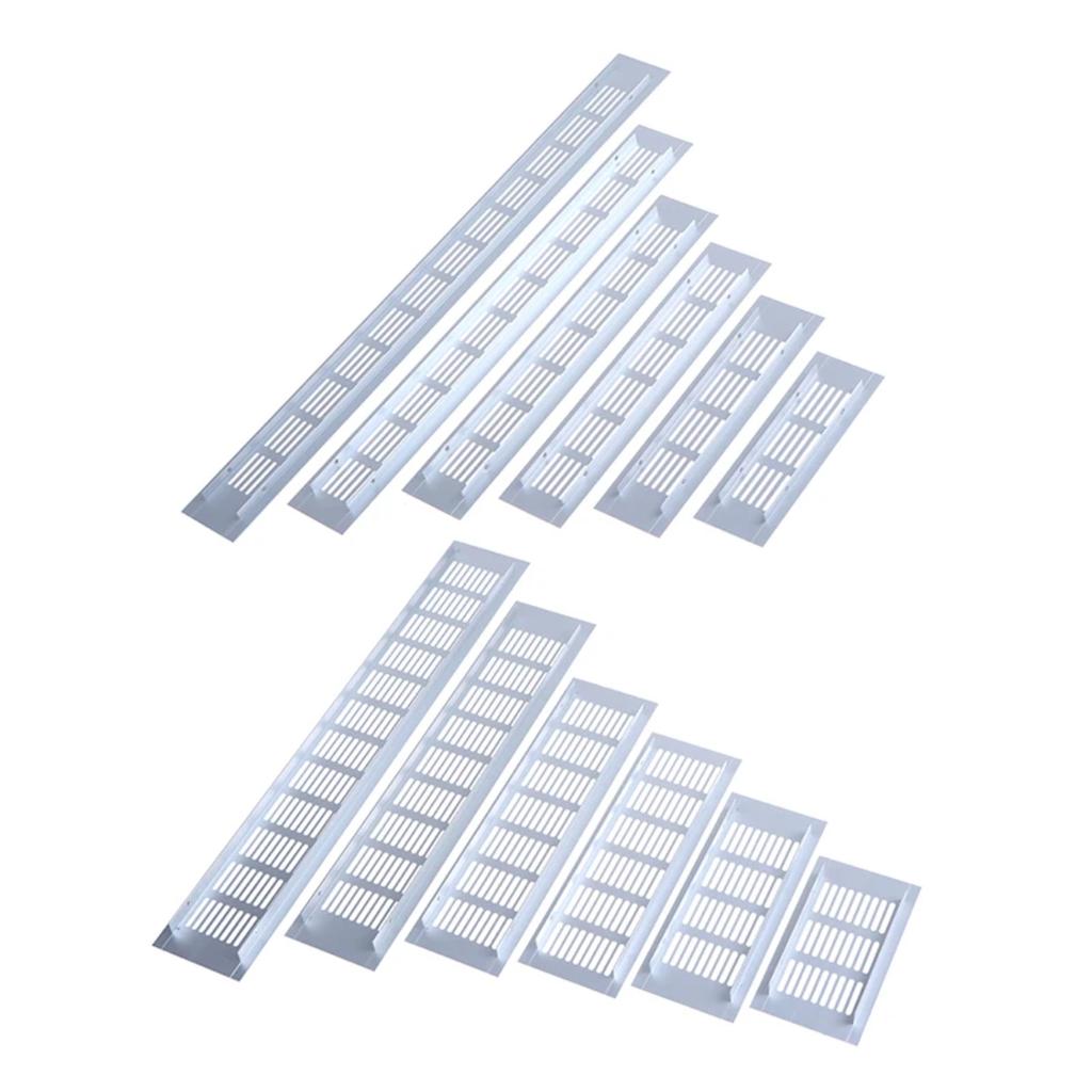 1 Pc Aluminum Alloy Vents Perforated Sheet Air Vent Plate Ventilation Grille Vent Suitable  Cabinets, Wardrobes, Cupboards