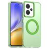 Magnetic Wireless Charging Case For Realme 14 5G Realme 14T Cover Candy Colors Transparent Back Shell Coque