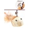 Interactive Cat Teaser Wand with Bell and Chick Design for Healthy Playful Kitten Exercise Ideal Gift for Cat Lovers
