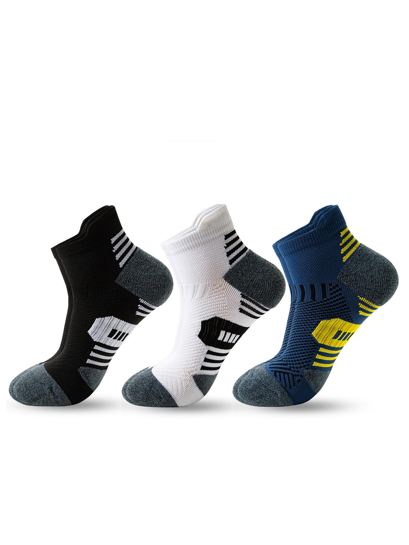 

Высококачественные профессиональные спортивные носки мужские для бега, фитнеса, активного отдыха, велоспорта, пешего туризма, мужские носки до щиколотки, толстые махровые носки для мужчин 37-41