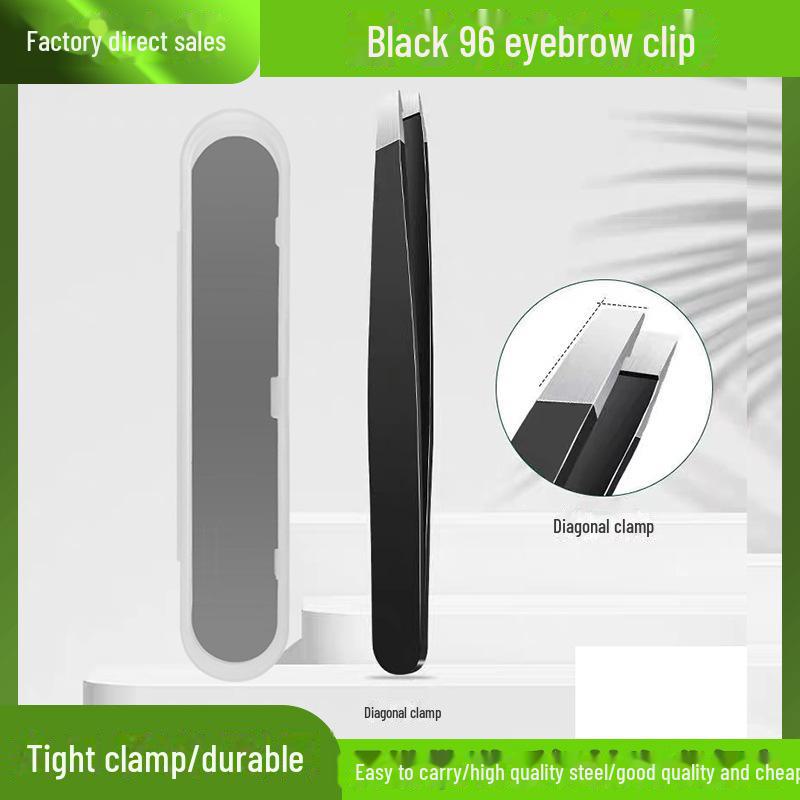 Pince à épiler de précision 96 pièces pour sourcils, barbe, cils et épilation - Outil unisexe
