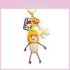 Head Peanut Persimmon Toy Craft Felt Keyring Featuring Small Decorate Pendant