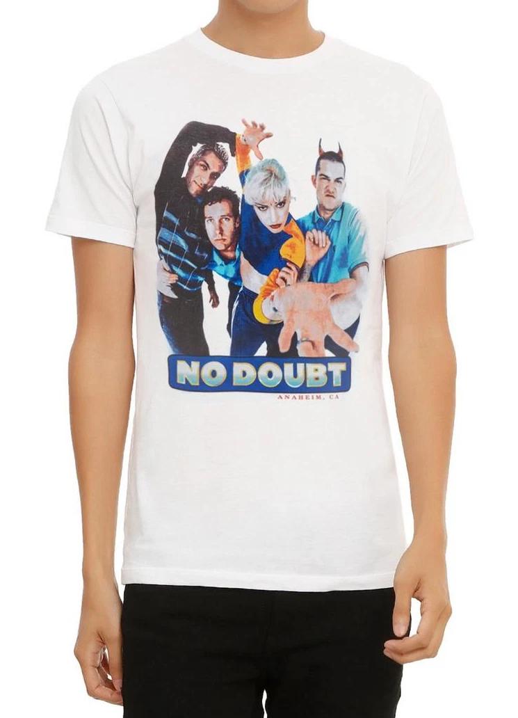 БЕЗ СОМНЕНИЯ TRAGIC KINGDOM Гвен Стефани 100% Хлопок Футболка Мужская Топ НОВЫЙ Лицензированный и Официальный 2XL
