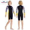 DIVE&SAIL Kids' 2.5MM Split Wetsuit: Warm, Cold-Resistant for Diving, Snorkeling, Swimming & Surfing.