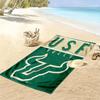 South Florida Bulls Print Beach Towel, Large Soft Quick Dry Towel for Beach Camping Swimming