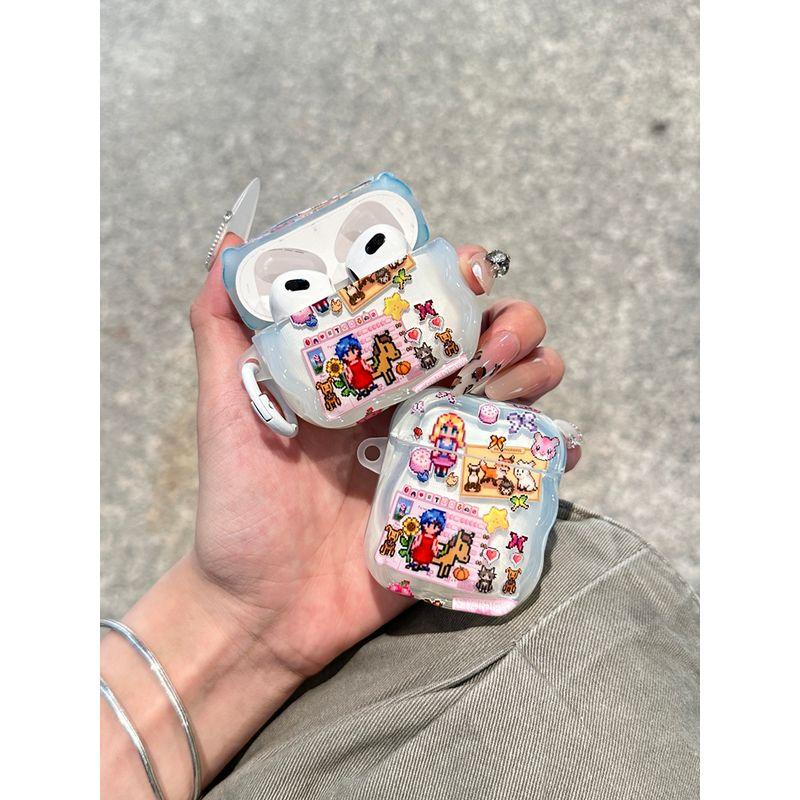 Protective Case Pro2 Earphone Case Second and Third Generation Noise Reduction Version Third Generation Fourth Generation Korean Cute Fun Shell