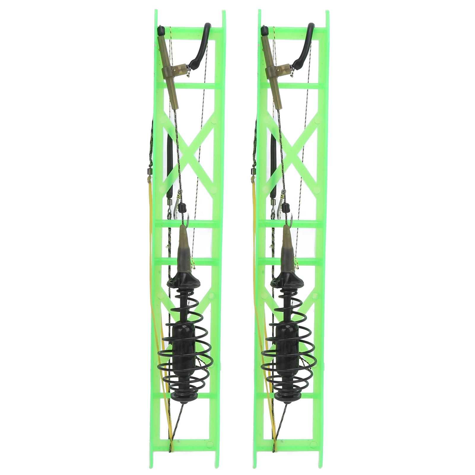 

2pcs Fishing Bait Spring Lure Inline Fishing Bait Spring Hanging Tackle Tool with Hooks 60g / 2.1oz